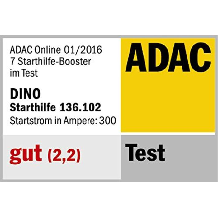 Портативний пусковий пристрій Dino KRAFTPAKET 12V-600A: для авто, мотоциклів та човнів. Підтримка різних типів акумуляторів (свинцево-кислотні, GEL, EFB, AGM). Ємність 66.6Wh, 18000mAh.