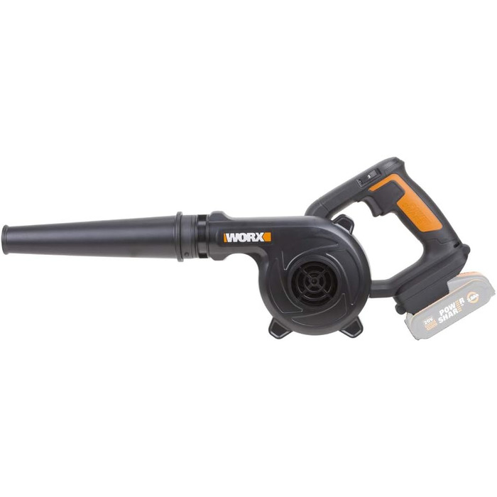 WORX WX094.9 Cordless Workshop Blower - 20V Max Leaf Blower - 20V PowerShare Battery Compatible - Battery & Charger Not Included