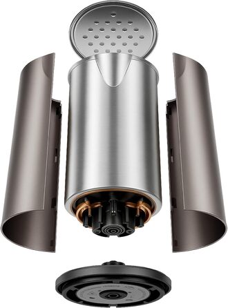 Електричний чайник Aeco AQA NEO з нержавіючої сталі, 1.7 л, 2150 Вт, без BPA, фільтр від накипу, бездротовий, CoolTouch, шампань сріблястий