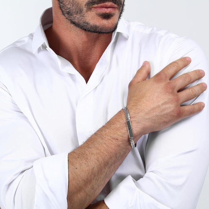 Браслет чоловічий Maserati Jewels з нержавіючої сталі синій JM222AVD05