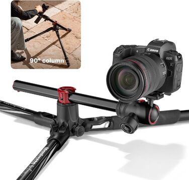 Штатив Manfrotto Befree GT XPRO з алюмінієвою ніжкою та кульковою головкою 496, Twist Lock, для DSLR та беззеркальних камер