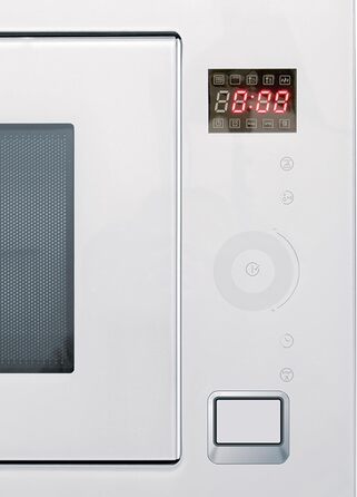 Вбудована мікрохвильова піч CATA MC 25 GTC WH Inox, 25л, 8 автоматичних меню, гриль 1000W, таймер, ширина 60 см