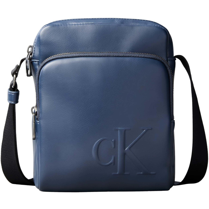Чоловіча сумка-кросбоді Calvin Klein Bold CK Pocket Reporter Blue Nights (LV04D3368G)