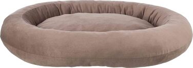 Крісло-лежанка для собак TRIXIE Talia овальне, коричневе, 120 x 95 см - м'яке, з антиковзаючою основою, миється