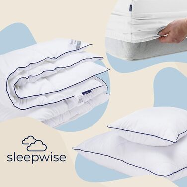 Комплект постільної білизни Sleepwise 200x200, 3 шт. - мікрофібра, дихаюча, без прасування (Теракота)