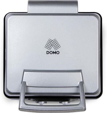 Вафельниця DOMO DO9280W для приготування бельгійських вафель - антипригарне покриття, 1520W, білий (Inox)