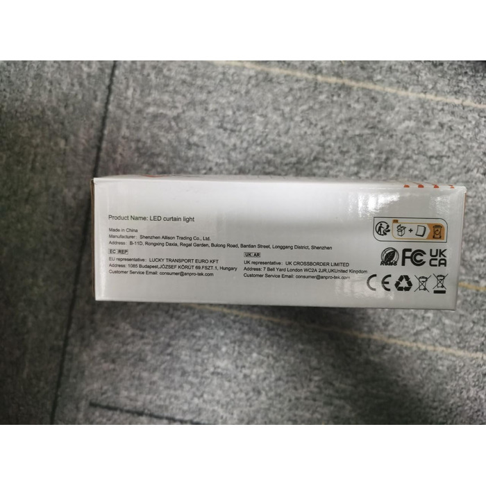 LED штора Anpro 3x3м, USB, 320 LED, 8 режимів, тепле світло - декор для дому