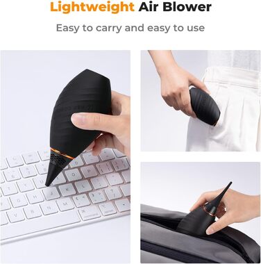 Набір для чищення фото- та відеокамер K&F Concept 10 в 1: DSLR, об'єктиви, мобільні телефони. Включає серветки, продувальну помпу, рідину для чищення та олівець для лінз.