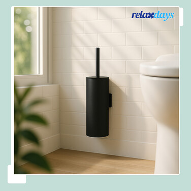 Relaxdays Toilet Brush with Wall Holder