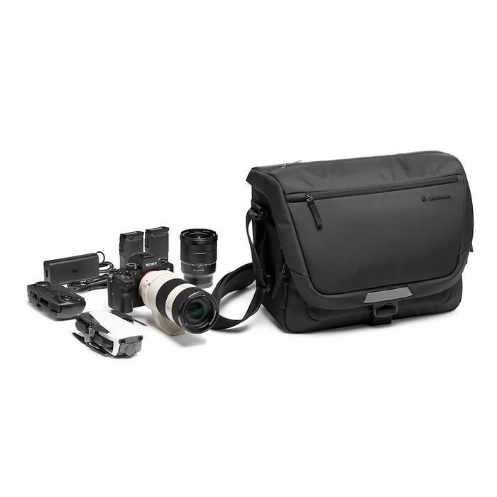 Сумка Manfrotto Advanced Shoulder Bag M III для дзеркальної та бездзеркальної камери з об'єктивом + дощовик
