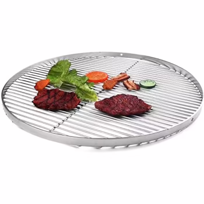 Three-Leg Grill Stand T 180 Swivel - Swivel Grill with Grate (Stainless Steel, 60 cm)
