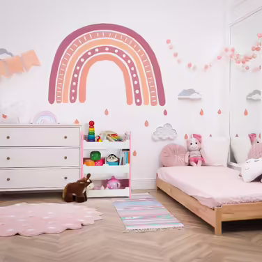 Relaxdays Children's Shelving Unit with 5 Compartments