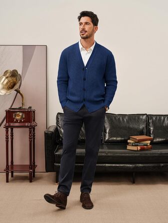 Чоловічий кардиган PJ PAUL JONES з в'язаним візерунком 