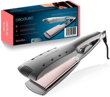 Випрямляч для волосся Cecotec Ritualcare 900 Max з широкими пластинами, 55W, покриття кератину та арганової олії, іонізація, XL-пластини, просунута кераміка, кабель 3м з поворотним з'єднанням, покриття з турмаліну та екстракту авокадо