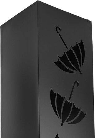 Metal Umbrella Stand - Multi-Purpose Umbrella Holder for Office, Hallway, and Home