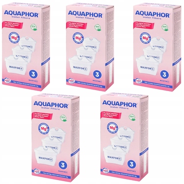 Змінні картриджі для фільтра Aquaphor Maxfor+ Mg з магнієм, 15 шт.