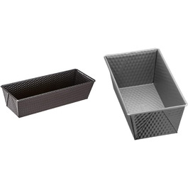 ORIGINAL KAISER Classic Loaf Pan 30 x 11 x 8 cm & Inspiration Mini Loaf Pan 20 cm, small cake pan, small coated baking pan, small King's cake pan for 1/2 recipe portion