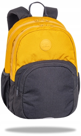 Багатовідсіковий шкільний рюкзак CoolPack, відтінки жовтого та золотого, 27 л