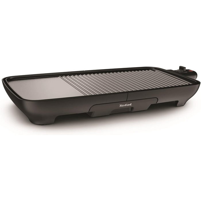 Торговий гриль Tefal Plancha Booster CB6428 Malaga: велика поверхня, 6 температур, злив жиру, Thermo-Spot