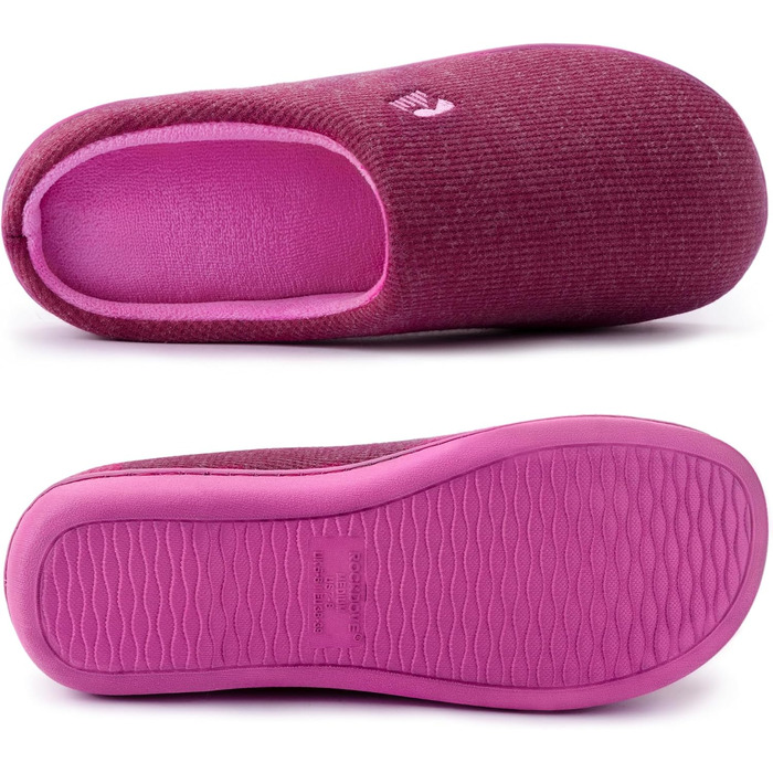 Жіночі халапи RockDove з двокольоровою підошвою з memory foam (38/39 EU, Рожевий Carmine)