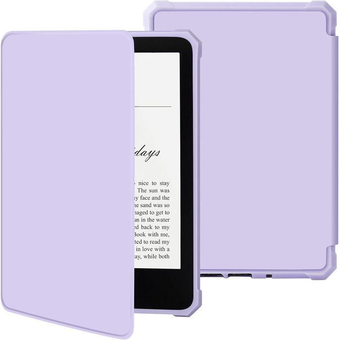 Чохол для Kindle Paperwhite 7' (2024/2025) Signature Edition, Pearl Purple: Легкий, водостійкий, з магнітним закриттям