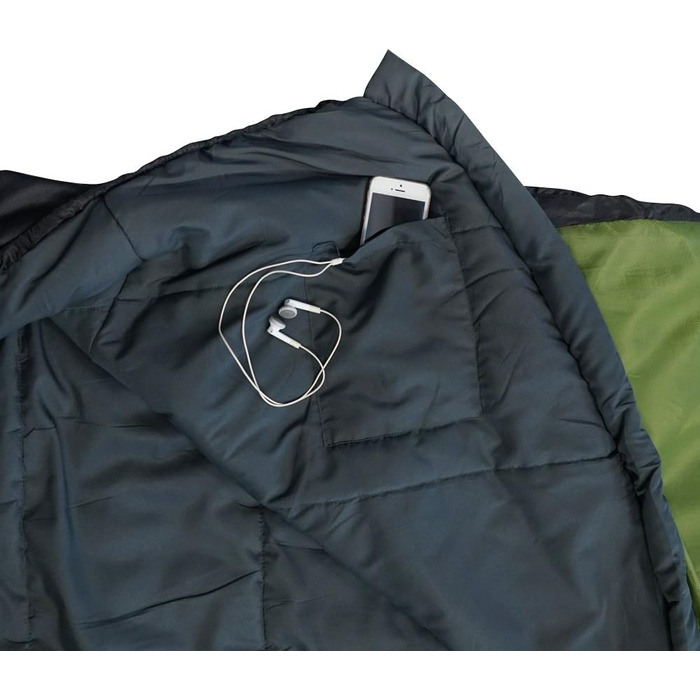 Спальний мішок для трекінгу Trek Night від outdoorer - легкий, теплий, компактний