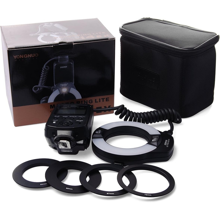 Yongnuo YN-14EX макро-кільцевий спалаху TTL для Canon DSLR 7D 6D LF464