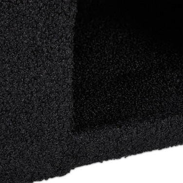Relaxdays Black Cat Cave with Cushion