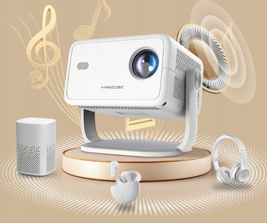 Smart-проектор Magcubic L018 LED 4K/1080p з Android TV, WiFi та Bluetooth-динаміком