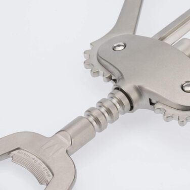 Westmark Lever Corkscrew with Bottle Opener - Stainless Steel & Zinc Die-Cast - Fino Finish - 61605580