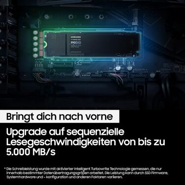 SSD Samsung 990 EVO 2TB NVMe M.2 PCIe 4.0/5.0 - для геймінгу та графіки