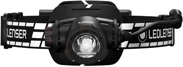 Налобний ліхтар Ledlenser H7R Signature, 1200 люмен, LED, акумуляторний, водонепроникний IP67, фокусування, Bluetooth, димірування, дальність 260 м, USB-зарядка, кріплення на шолом, для MTB та аутдор
