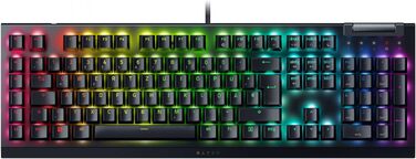 Механічна ігрова клавіатура Razer BlackWidow V4 X (Green Switch) з RGB Chroma підсвічуванням, QWERTZ DE-Layout