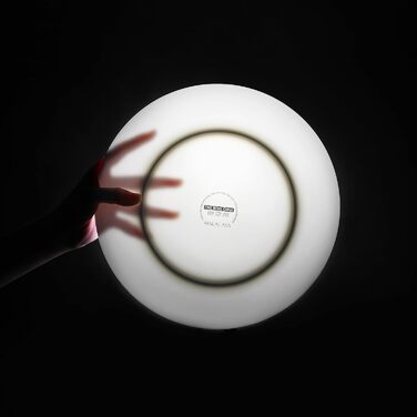 MALACASA Набір посуду 12 предметів для 4 осіб з кісткового фарфору, сучасний сервіз кремово-білого кольору, стійкий до подряпин, підходить для миття в посудомийній машині та для мікрохвильової печі, серія JERA Jera Білий 12 предметний набір посуду для 4 (