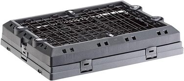 Розкладний вольєр для середніх собак Superior 90, металевий загороджувач, з роздільником, подвійна засувка, розмір 17x15x8 см