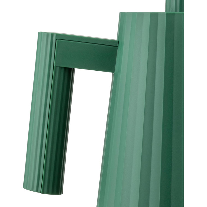 Alessi Plissé Electric Kettle - Green, 1.7L, 2400W, Thermoplastic Resin, European Plug