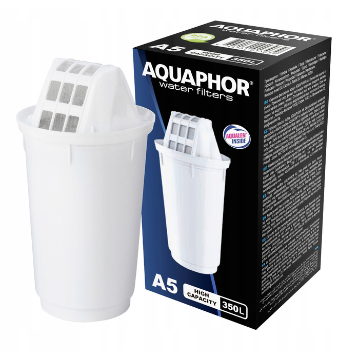 Смінні фільтрувальні картриджі для глечика Aquaphor A5, 4 шт.