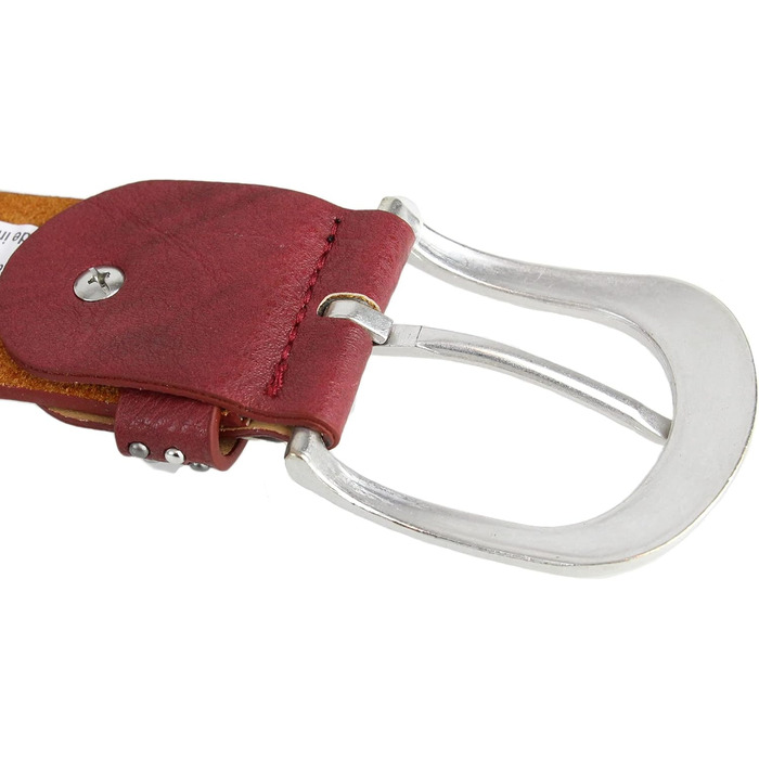 Жіночий широкий ремінь Irisaa з заклепками в вінтажному стилі, джинсовий ремінь 105 см, срібний