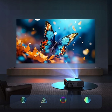 Домашній кінопроектор NEXIGO PJ40: Full HD 1920 x 1080, Wi-Fi, Bluetooth, USB, HDMI