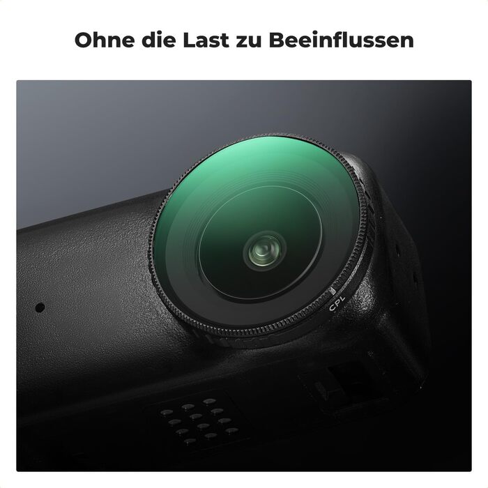 Набір ND-фільтрів K&F Concept (ND8, ND16, ND32, ND64) для DJI Osmo Nano, 4 шт, багатошарове HD-скло, алюмінієва рама, FD151