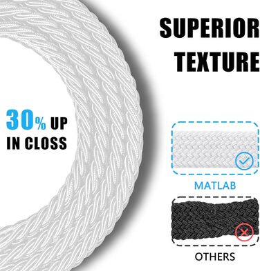 Набір з 2 еластичних плетених ременів для жінок та чоловіків – регульовані, 3,3 см, довжина 100-120 см (Чорний + Білий, довжина 110 см)