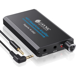 Портативний підсилювач навушників eSynic HiFi, 16-300 Ом, для MP3/MP4, телефону, ноутбука, планшета, з акумулятором