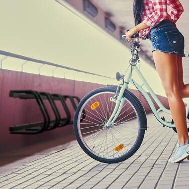 Relaxdays Bike Rack for 5 Bikes