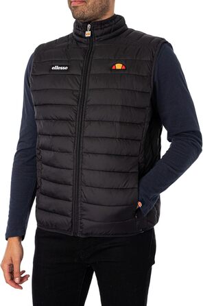 Жилет чоловічий Ellesse Bardy, чорний, розмір L - теплий безрукавник для активного відпочинку