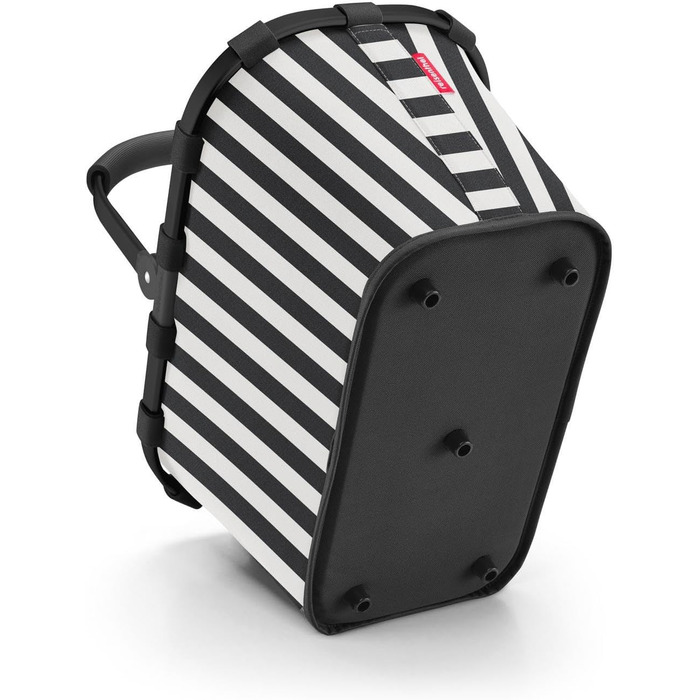 Сумка-шопер Reisenthel Carry Bag – чорний (Summerstripes Black) з великим об'ємом та зручною внутрішньою кишенею