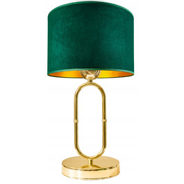 Настільна лампа Glimex Modern, зелений та жовтий кольори, 60 Вт