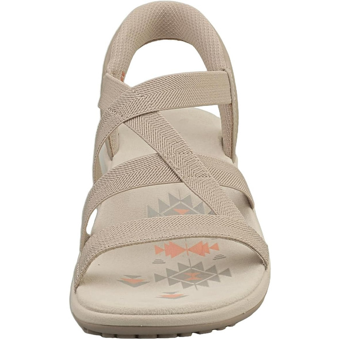 Сандалі жіночі Skechers Reggae Slim Stretch Flex Slip-Ins бежеві 39 EU