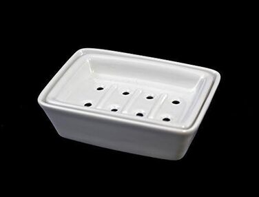 Porcelain Two-Piece Soap Dish