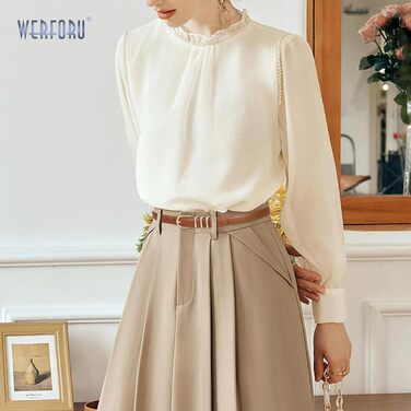 Жіночі шкіряні ремені WERFORU (2 шт.) для джинсів та штанів. Тонкий ремінь з золотою пряжкою. Довжина 110 см, підходить на талію 80-92 см (чорний+коричневий)