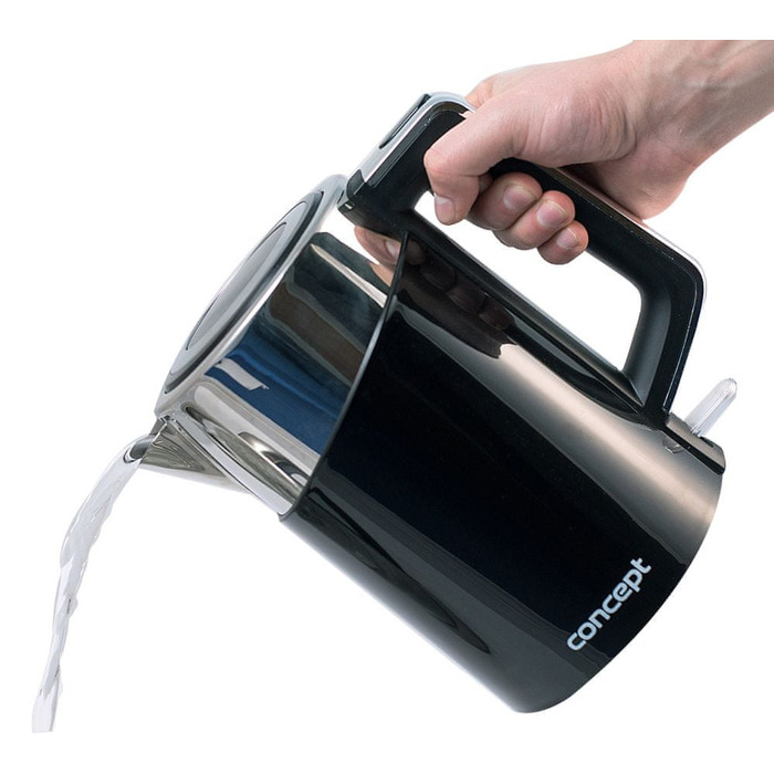 Електричний чайник Concept RK-3171, 2200 Вт, 1,7 л, чорний